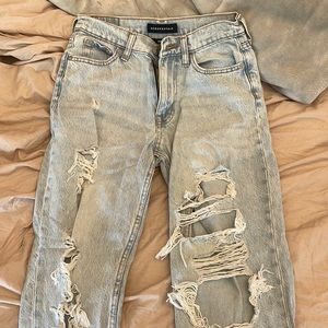 awropostale mom jeans